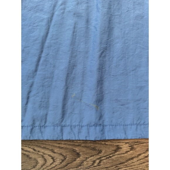 Vintage Lacoste Izod Jacket Mens Medium Blue Full Zip Pullover Windbreaker - Picture 12 of 16